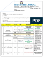 Updated Jadwal Bulan November Students Activities 2019