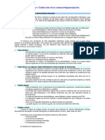 Clasificación Diagnosticas de Las Lesiones Pulpares y Periapicales.