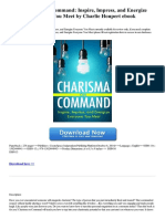 Charisma On Command: Inspire, Impress, and Energize Everyone You Meet by Charlie Houpert Ebook