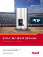 EP3000 PRO SERIES (1KW-6KW) : Low Frequency Power Inverter/Charger