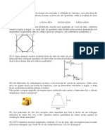 Exercícios Geometria Plana