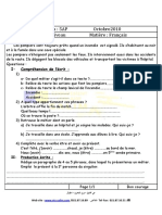 Examen 1 Francais 2011 5AP T1