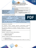 Guia de Actividades y Rúbrica de Evaluación - Post - Tarea - Evaluación Final Del Curso