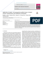 Organic - and Nanoparticle-Modified Foams