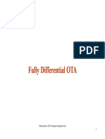 Fully Differential Fully Differential OTA OTA Fully Differential Fully Differential OTA OTA