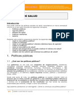 Politicas de Salud PDF