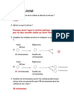 4 Mitose-Exercices - Corrigé PDF