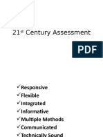 21 Century Assessment