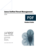 Junos Unified Threat Management: Student Guide