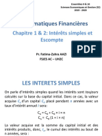 Math Fin - Chapitre 1 & 2 - (E9, E10) PDF