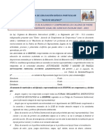 Carta de Compromiso 2020