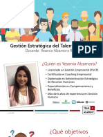 Gestión Estratégica de Recursos Humanos - Sesión 1 PDF