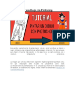 Tutorial Pintar Un Dibujo Con Photoshop