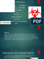 Primer Avance - Cartilla Protocolos de Bioseguridad