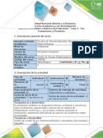 Guia de Actividades y Rubrica de Evaluación - Fase 2 - Pre Tratamiento y Flotación.