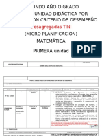 Pud (Micro Curricular) Matemática Segundo Desagregado