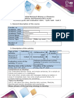 Activities Guide and Evaluation Rubric - Cycle-Task - Task 3