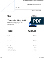 Uber REciept - Wipro 1