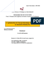 L'optimisation de L'energie TH - LAAZAAR Kaoutar - 3603 PDF