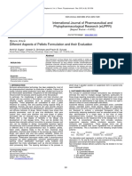 Different Aspects of Pellets Formulation and Their Evaluation PDF