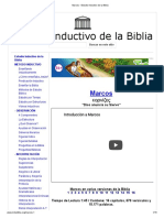 Marcos - Estudio Inductivo de La Biblia