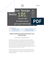 Fashion Design Skill 101 PDF