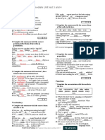 Pre-Intermediate Unit Test 3 and 4: Grammar