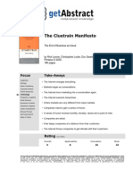 Cluetrain - Manifesto - Getabstract 5 PP