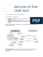 Architecture-Live Chat