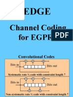 Channel Coding For EGPRS