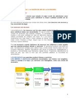 Tema 1 La Razón de Ser de La Economía