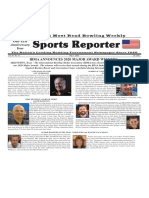 May 7, 2020 Sports Reporter