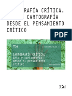 Cartografía Crítica. Arte y Cartografía Desde El Pensamiento Crítico