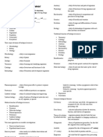 Biology Reviewer: Functions, and Relationships of Living Things