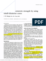 Determining Concrete Strength Using Small-Diameter Cores: J. H. Bungey