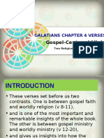 Gospel-Centered Ministry: Galatians Chapter 4 Verses 8-20