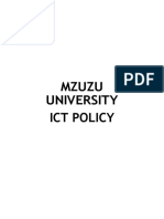 Mzuni Ict Policy