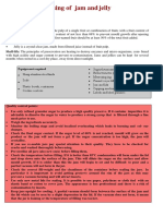 Processing of Jam and Jelly: Product Information