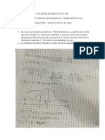 TALLER DE ESTADISTICA No 002