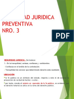 Seguridad Jurídica Notarial