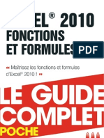 Ebook - Microsoft Excel 2010 - Fonctions Et Formules