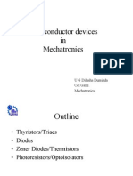 Semiconductor Devices in Mechatronics: U G Dilusha Duminda Cot Galle. Mechatronics