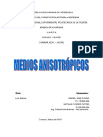 Medios Anisotrópicos