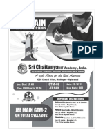 25-12-19 - Sri Chaitanya SR - Icon All - GTM-2 - Question Paper - No Password