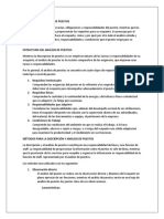 Cuestionario Capitulo 4 Analisis de Descripción de Puestos