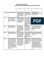 Movie Trailer Rubric PDF