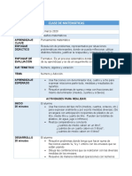 Clase de Matemáticas 2