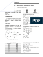 Tarea 1 - Fundamentos de Electrónica Básica