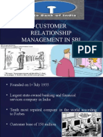 Customer Relationship Management in Sbi