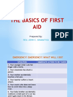 The Basics of First Aid